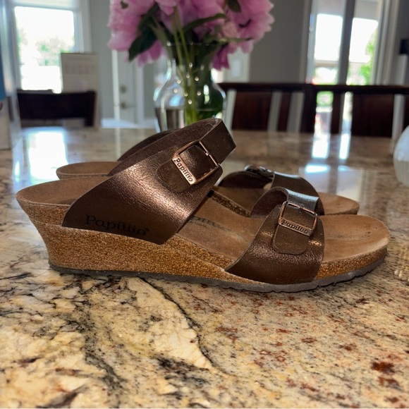 Papillio by Birkenstock Brown Sandals women’s 11 - Picture 3 of 10